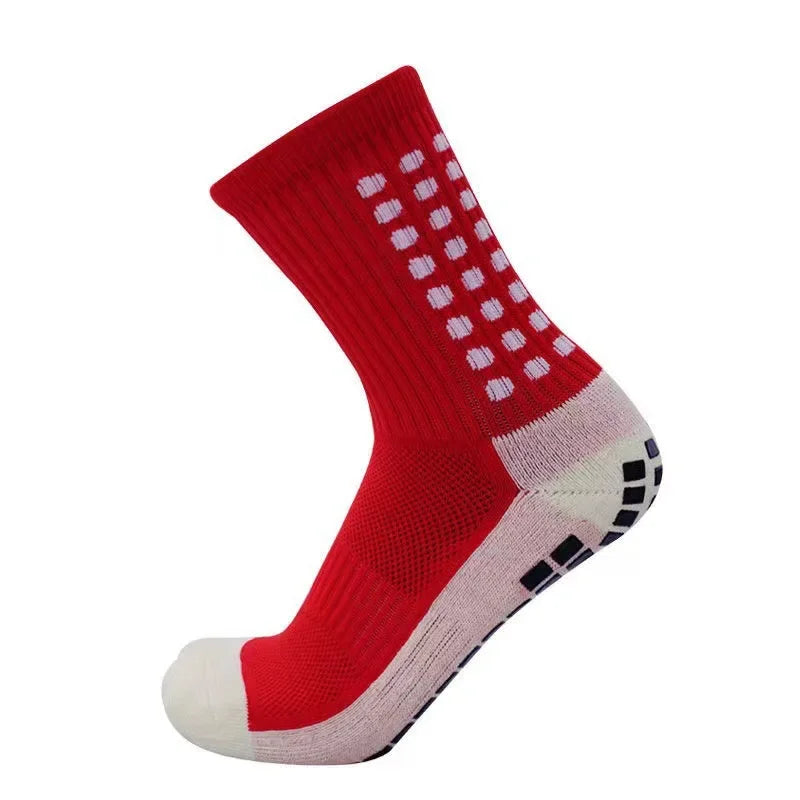 Anti-slip Soccer Socks Unisex Outdoor Sport Grip Football Socks EU 38-43 US6-9.5