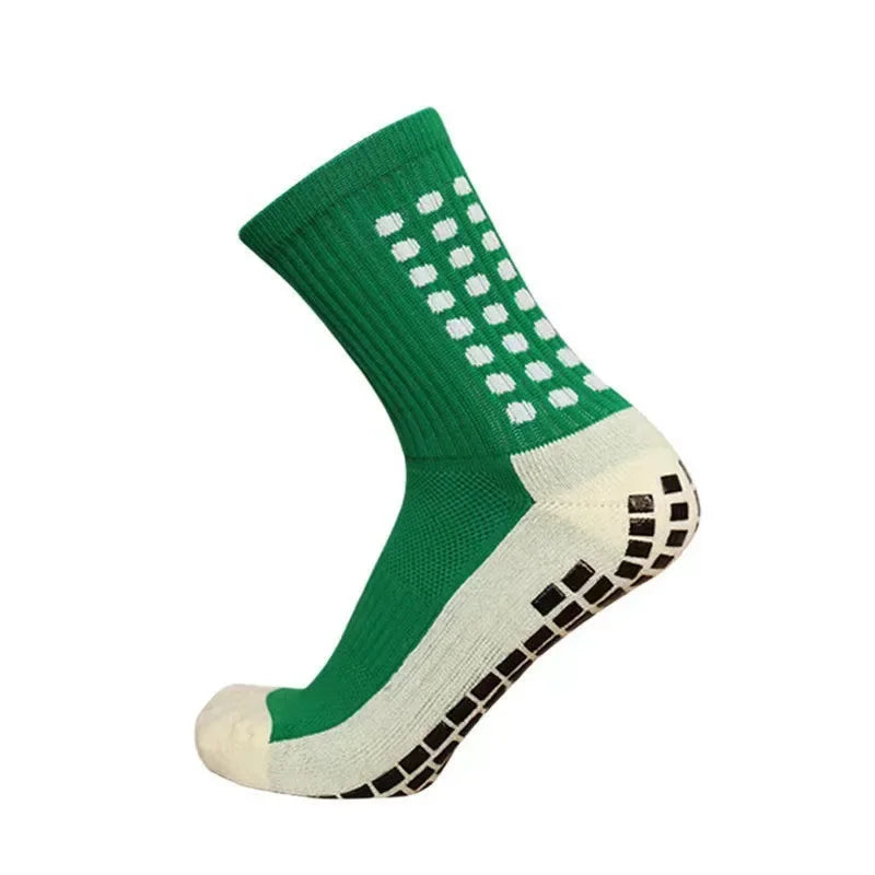 Anti-slip Soccer Socks Unisex Outdoor Sport Grip Football Socks EU 38-43 US6-9.5