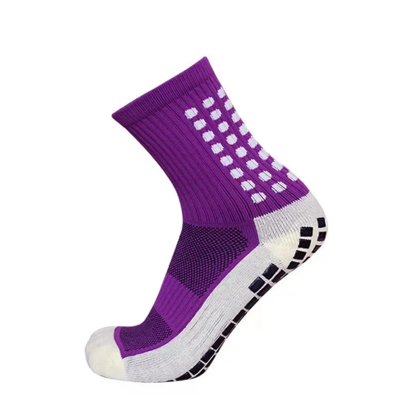 Anti-slip Soccer Socks Unisex Outdoor Sport Grip Football Socks EU 38-43 US6-9.5